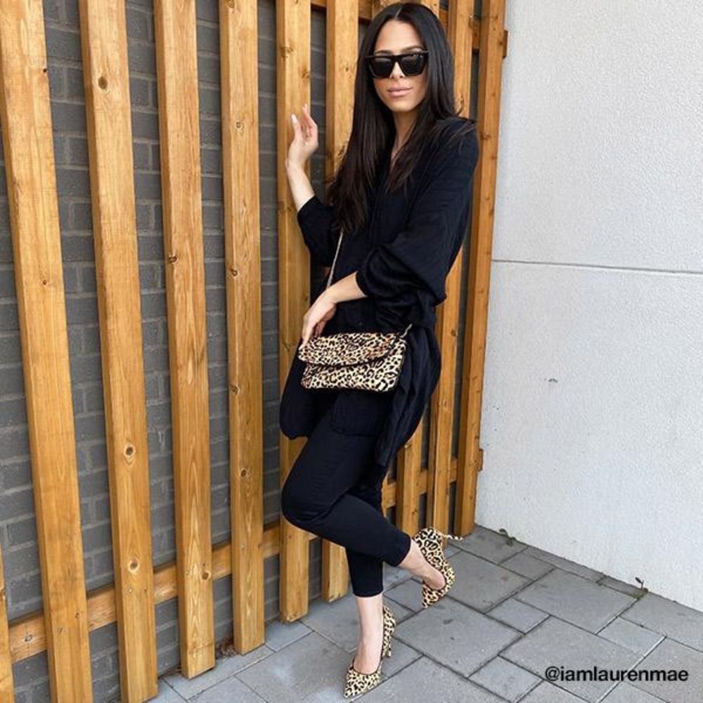 Daisie-L Leopard Heels